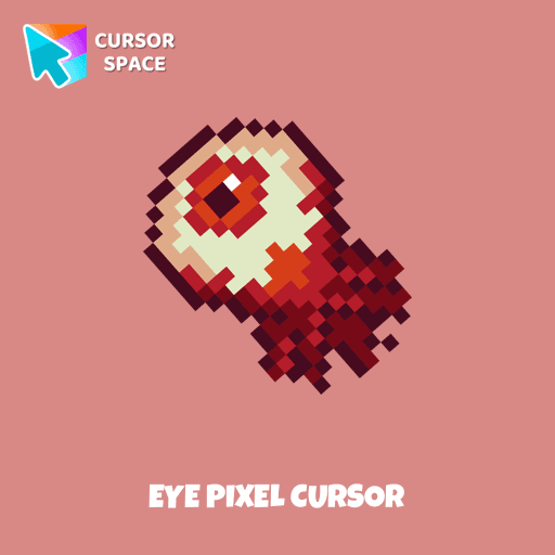 Eye Pixel cursor arrow cursor